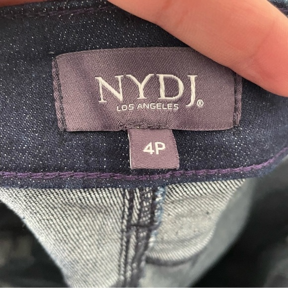 NYDJ Womens Denim Jeans Size 4P AMI Skinny Ankle Mid Rise Stretch Lift Tuck Tech - Picture 9 of 9